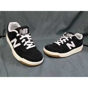 New Balance 480 Sneakers PSB480SB Suede Black White Kids Size 13 NEW NO BOX!
